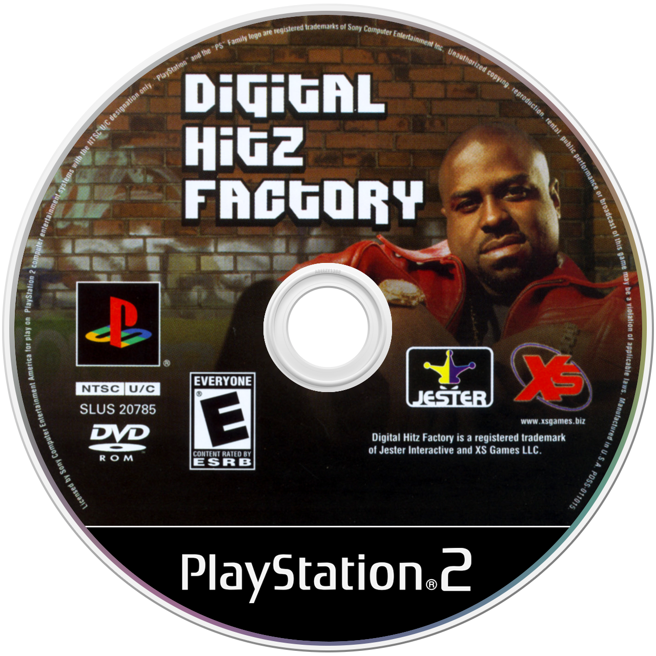 Funkmaster Flex&#39;s Digital Hitz Factory - PS2, Condition: Disc Only