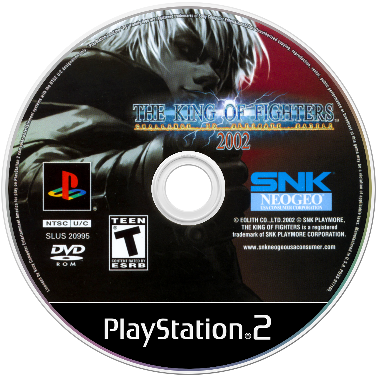 King of Fighters 2002/2003 - PS2, Condition: Disc Only