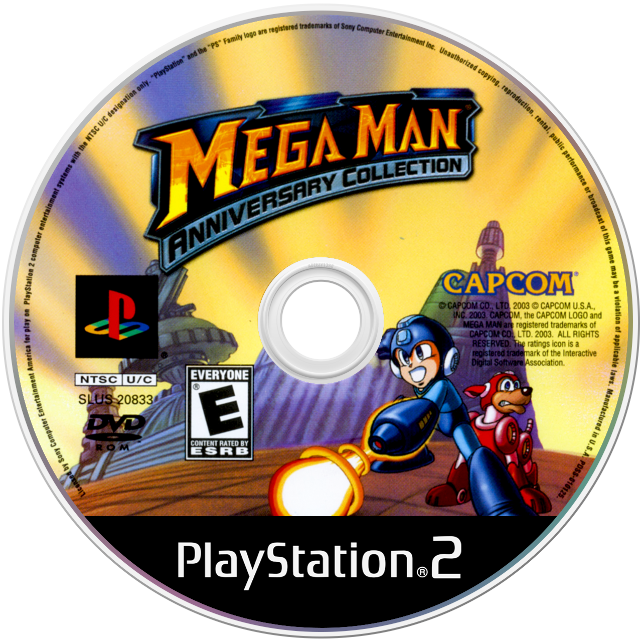 Mega Man Anniversary Collection - PS2, Condition: Disc Only