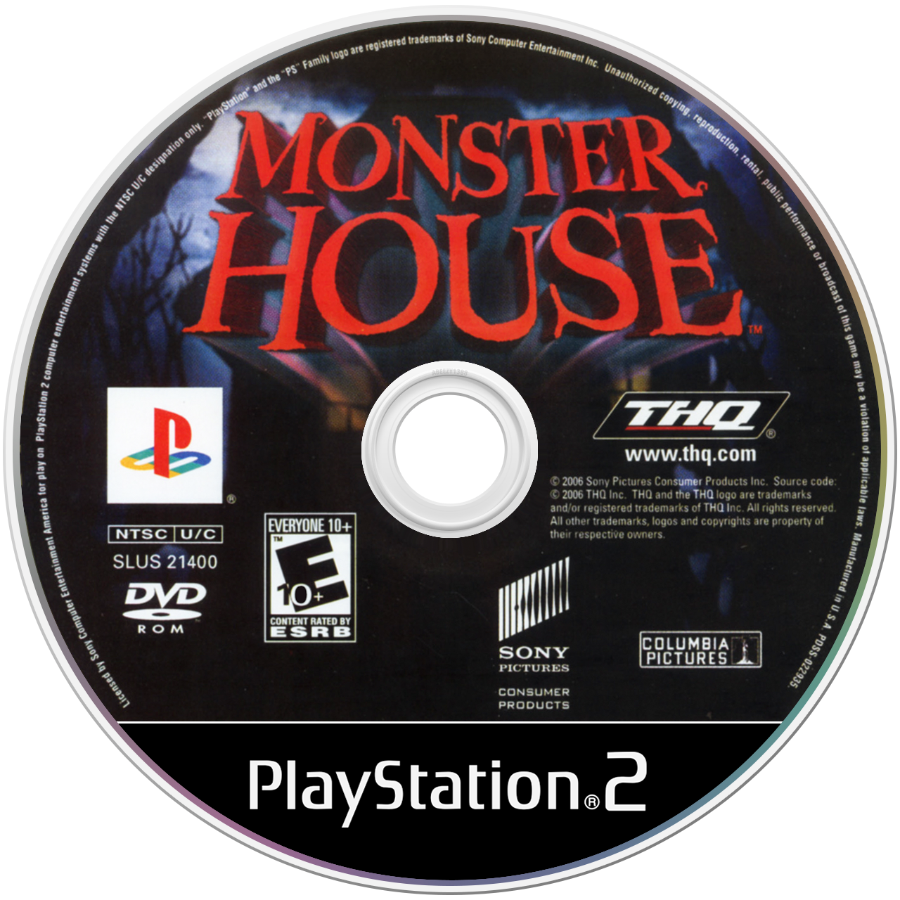Monster House - PS2, Condition: Disc Only
