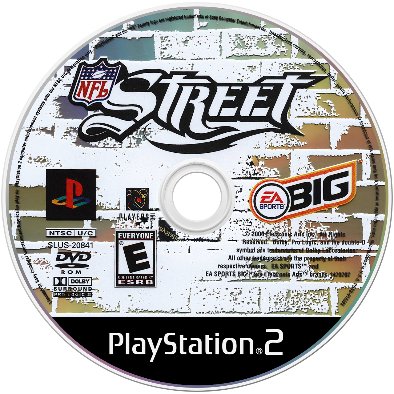 NFL Street 3 [Greatest Hits] - PS2, Condition: Disc Only