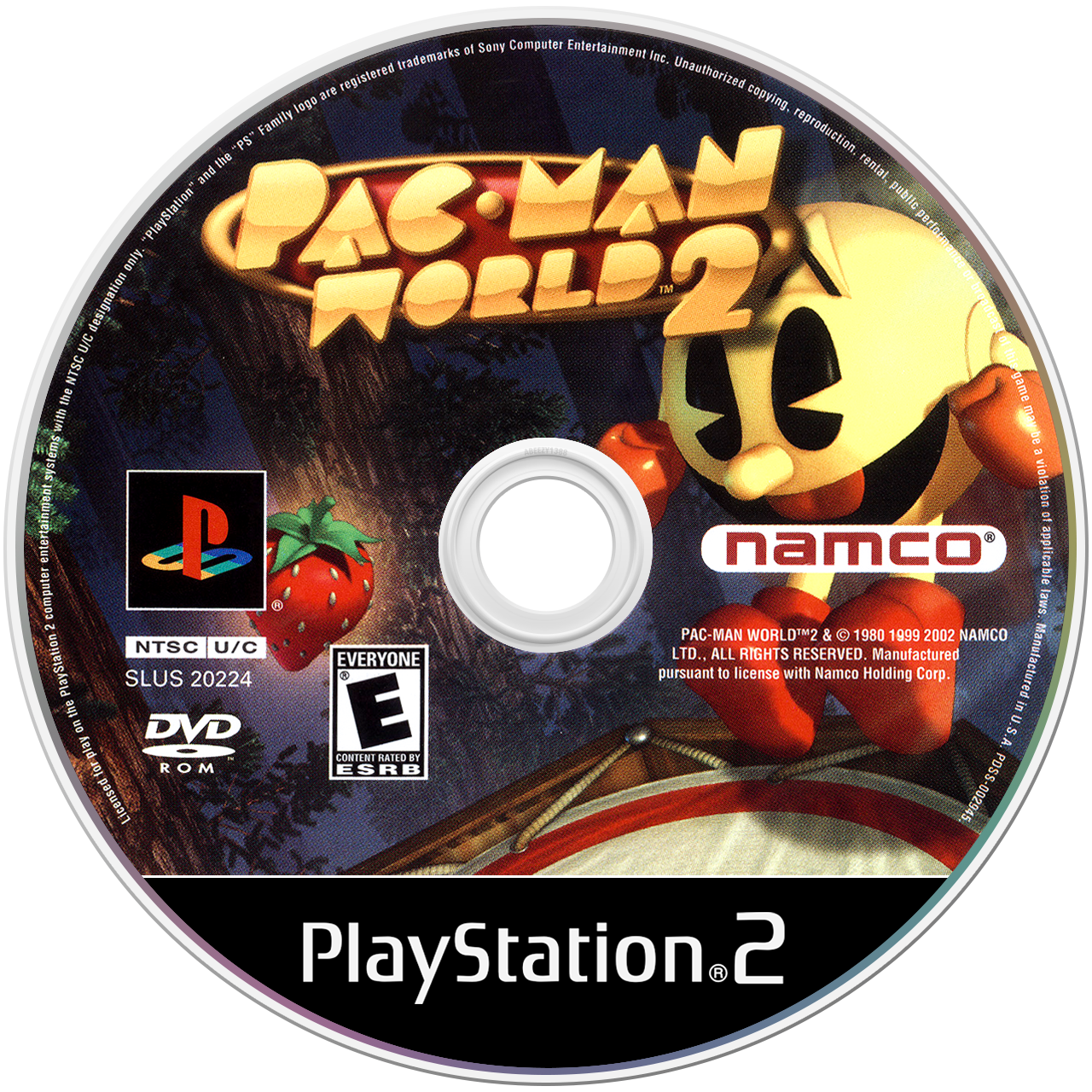 Pac-Man World 2 [Greatest Hits] - PS2, Condition: Disc Only