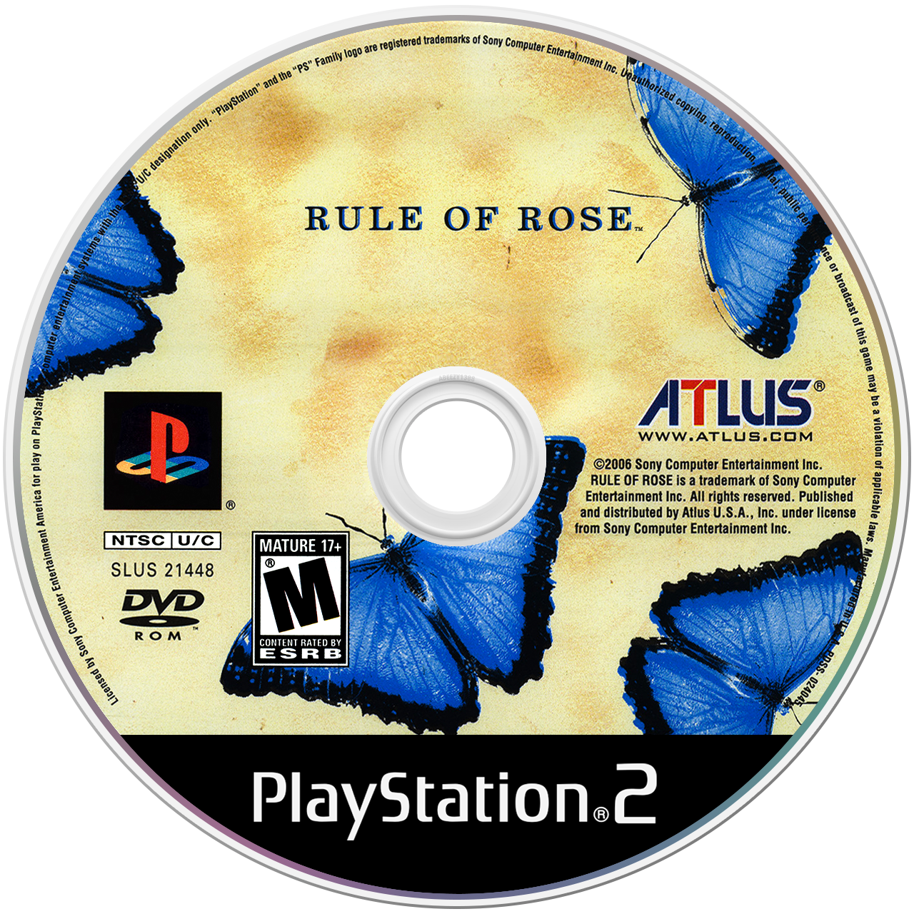 Rule of Rose - PS2, Condition: Disc Only