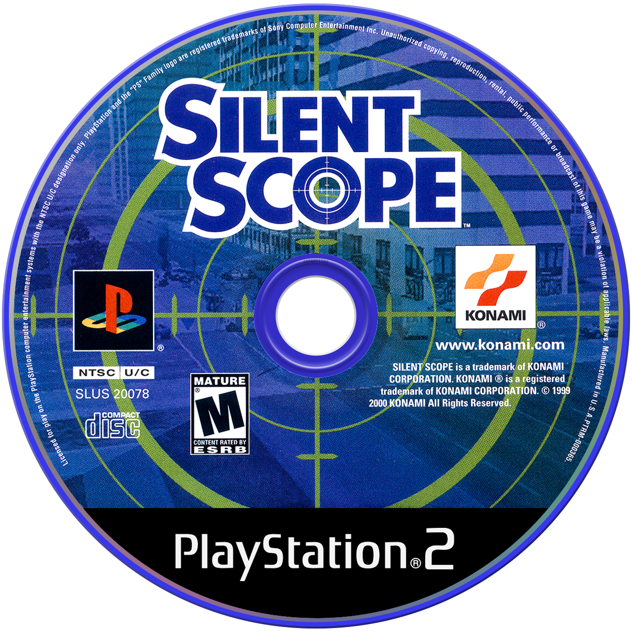 Silent Scope - PS2, Condition: Disc Only
