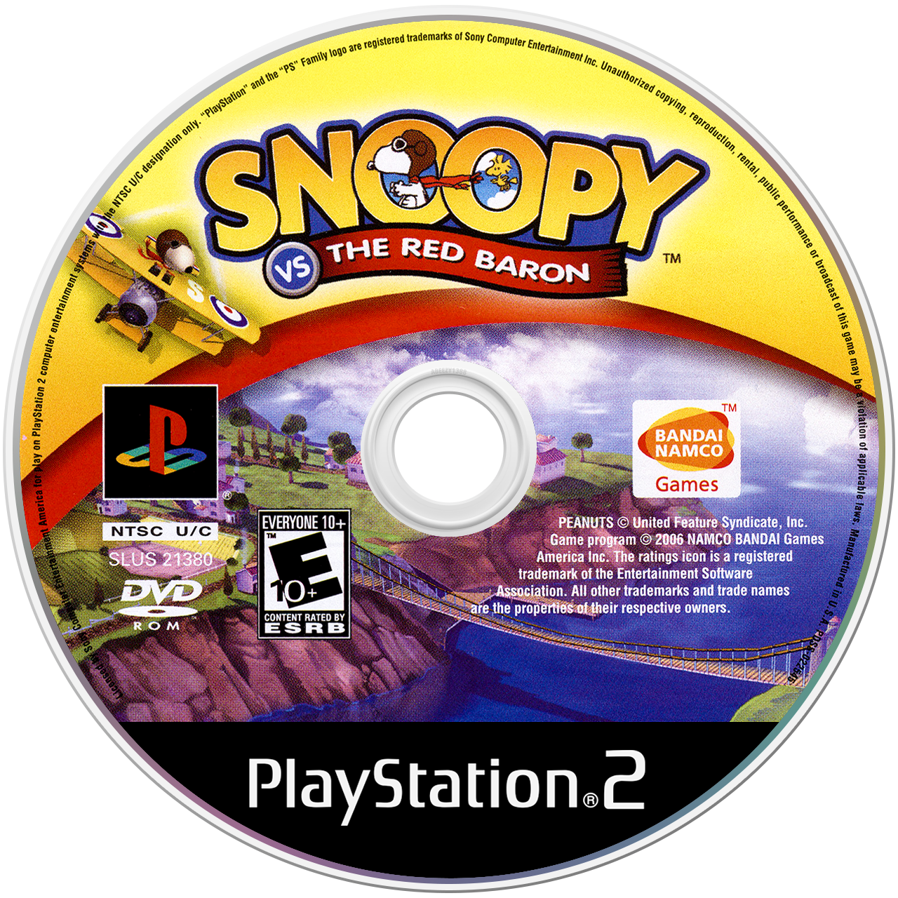 Snoopy vs. the Red Baron - PS2, Condition: Disc Only