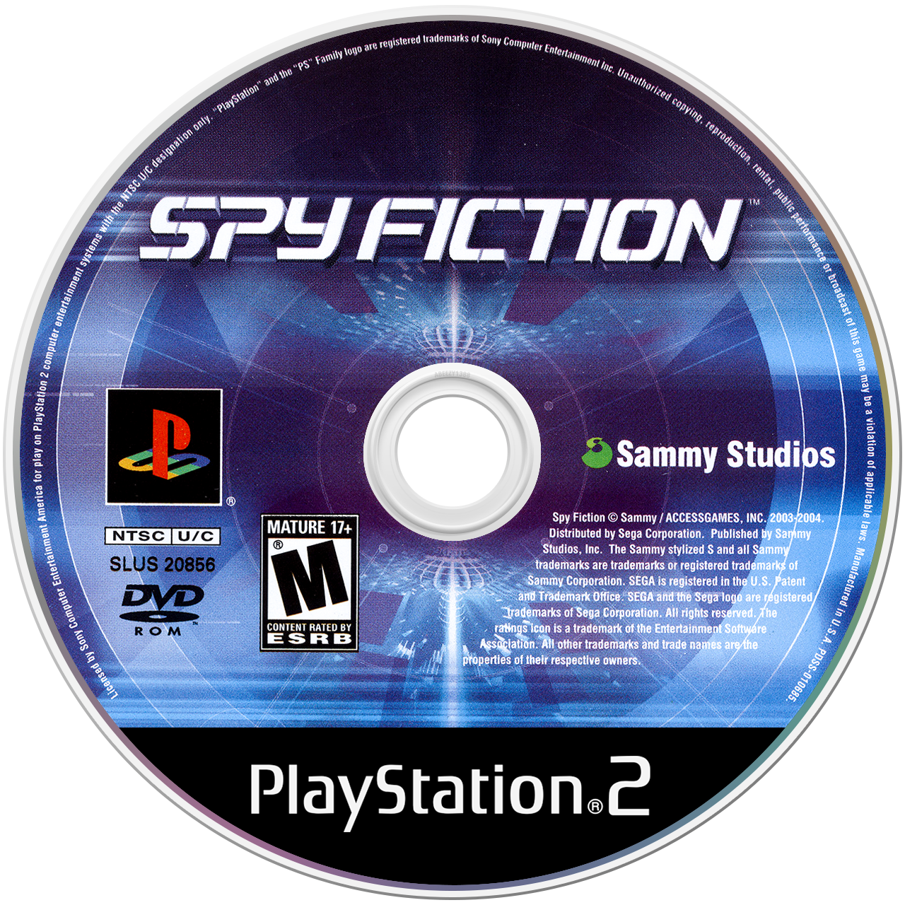 Spy Fiction - PS2, Condition: Disc Only