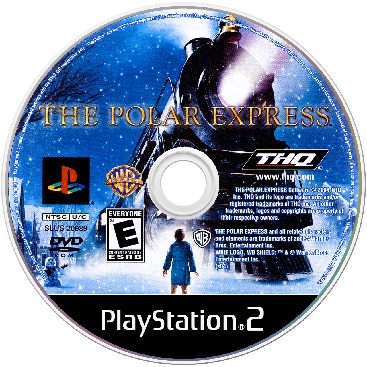 The Polar Express - PS2, Condition: Disc Only