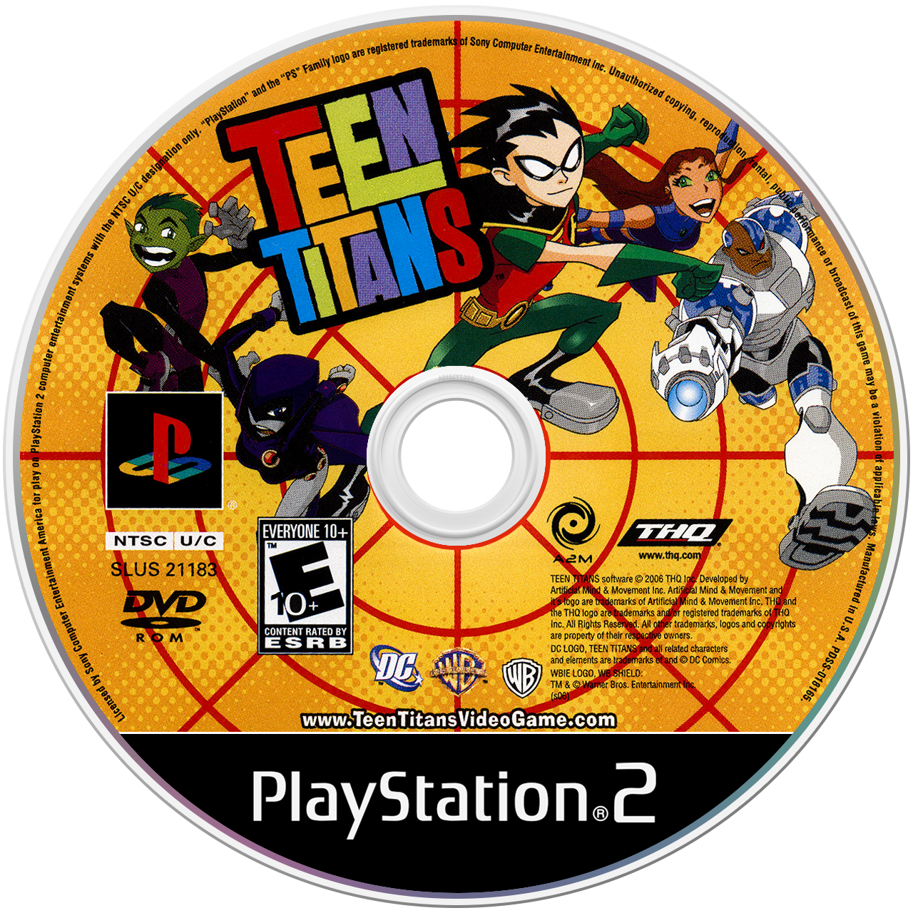 Teen Titans - PS2, Condition: Disc Only