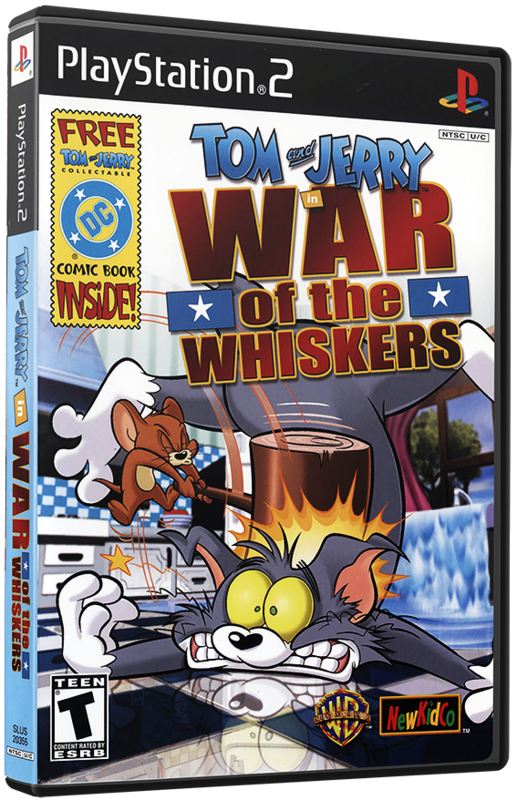 Jeu Tom Et Jerry : War Of The Whiskers Sur PS2 - Avec Notice, état Correct