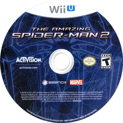 Amazing Spiderman 2 - Wii U, Condition: Disc Only