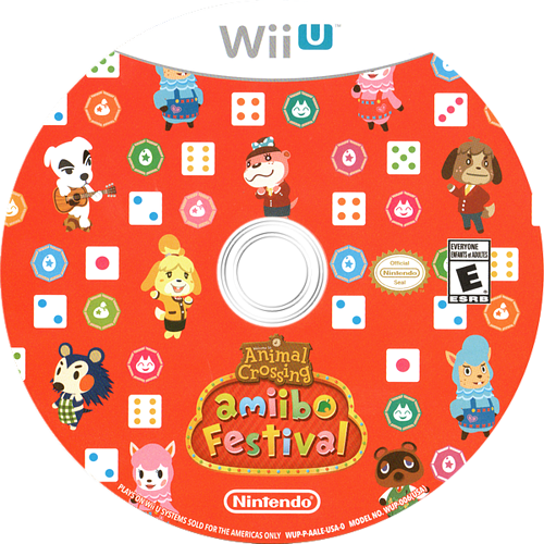 Animal Crossing Amiibo Festival - Wii U, Condition: Disc Only