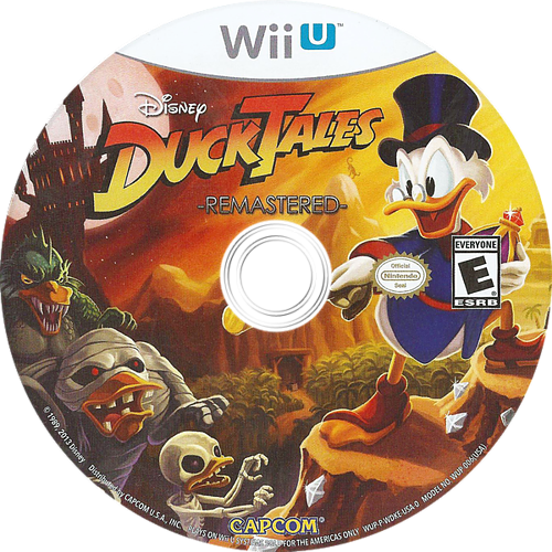 DuckTales Remastered - Wii U, Condition: Disc Only