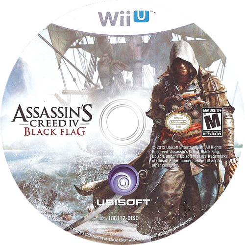 Assassin&#39;s Creed IV: Black Flag - Wii U, Condition: Disc Only