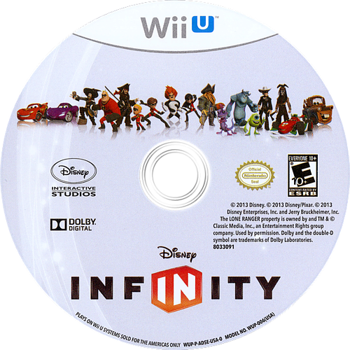 Disney Infinity [Game Only] - Wii U, Condition: Disc Only