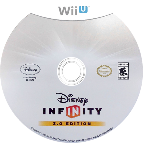 Disney Infinity 3.0 Edition [Game Only] - Wii U, Condition: Disc Only