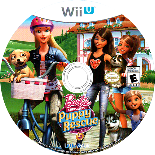 Barbie and Her Sisters: Puppy Rescue - Wii U, Condition: Disc Only