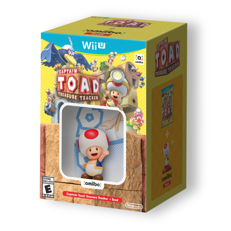 Captain Toad: Treasure Tracker [amiibo Bundle] - Wii U