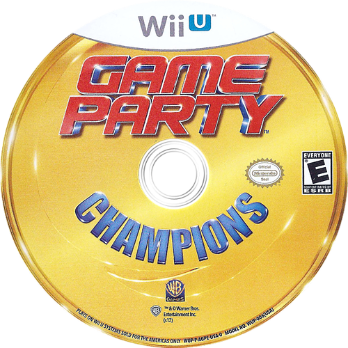 Game Party Champions - Wii U, Condition: Disc Only