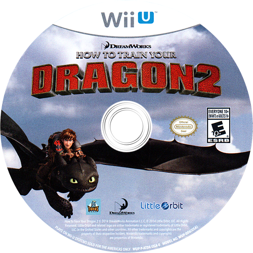 How to Train Your Dragon 2 - Wii U, Condition: Disc Only
