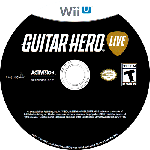 Guitar hero live wii u wup deals