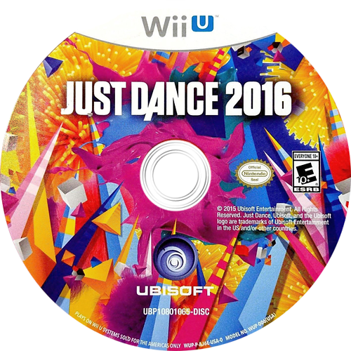 Just Dance 2016 - Wii U, Condition: Disc Only