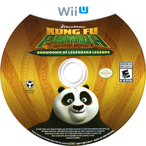 Kung Fu Panda Showdown of the Legendary Legends - Wii U, Condition: Disc Only