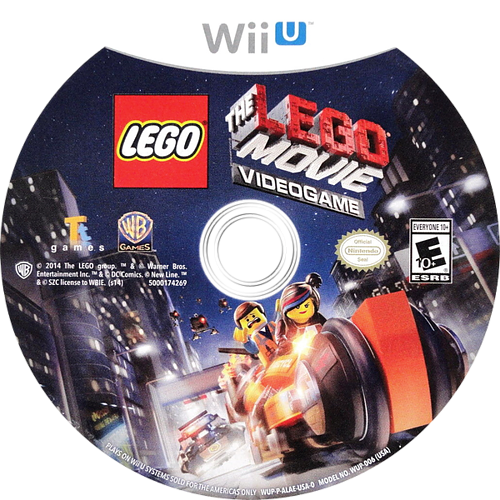 LEGO Movie Videogame - Wii U, Condition: Disc Only