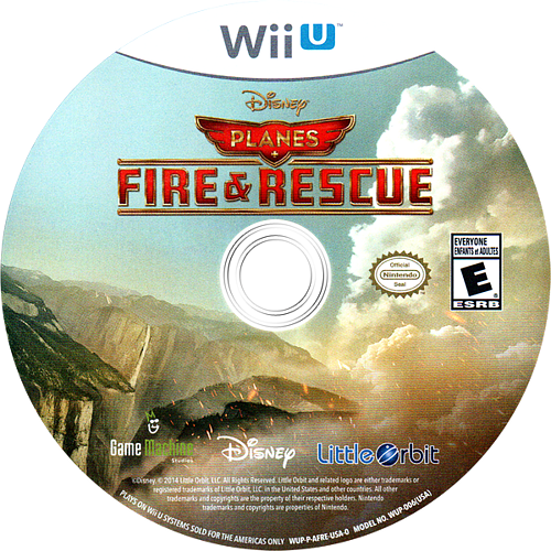 Planes: Fire &amp; Rescue - Wii U, Condition: Disc Only