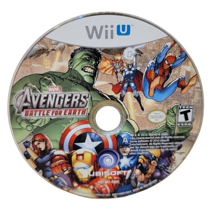 Marvel Avengers: Battle For Earth - Wii U, Condition: Disc Only