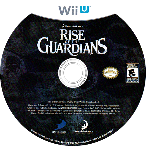 Rise Of The Guardians - Wii U, Condition: Disc Only