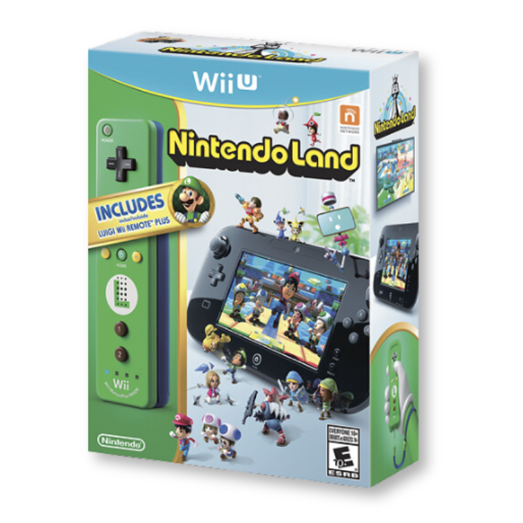 Nintendo Land [Luigi Wii Remote Bundle] - Wii U