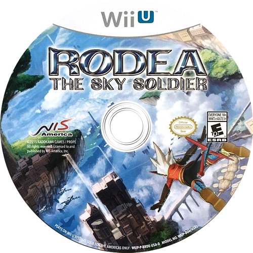 Rodea the Sky Soldier - Wii U, Condition: Disc Only