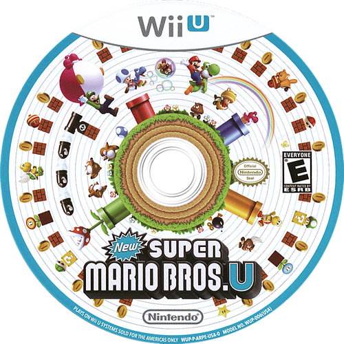 New Super Mario Bros. U - Wii U, Condition: Disc Only