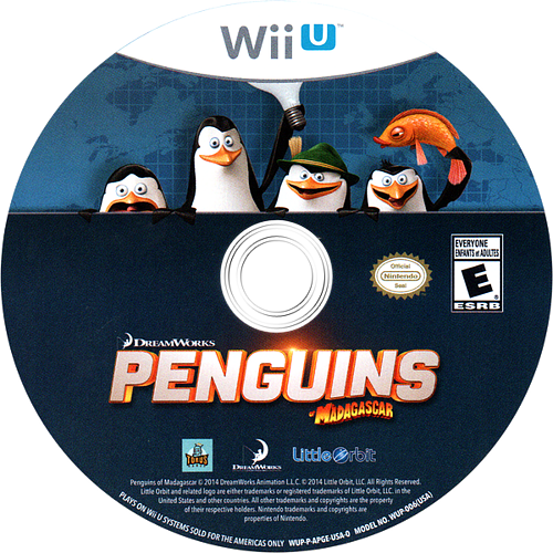 Penguins of Madagascar - Wii U, Condition: Disc Only