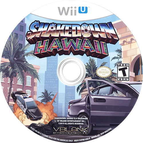 Shakedown Hawaii - Wii U, Condition: Disc Only