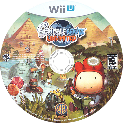Scribblenauts Unlimited - Wii U, Condition: Disc Only