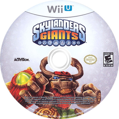 Skylanders Giants - Wii U, Condition: Disc Only