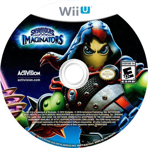Skylanders Imaginators (Game Only) - Wii U, Condition: Disc Only