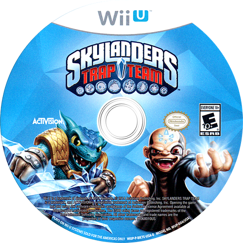 Skylanders Trap Team - Wii U, Condition: Disc Only