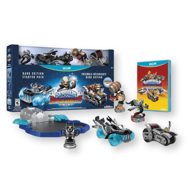 Skylanders SuperChargers: Dark Edition Starter Pack - Wii U