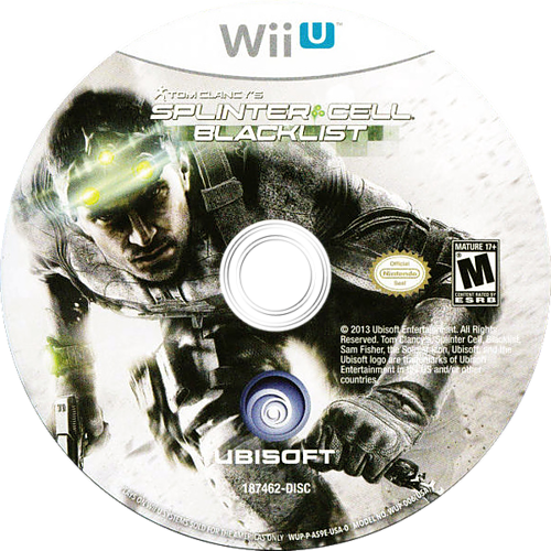 Splinter Cell: Blacklist - Wii U, Condition: Disc Only