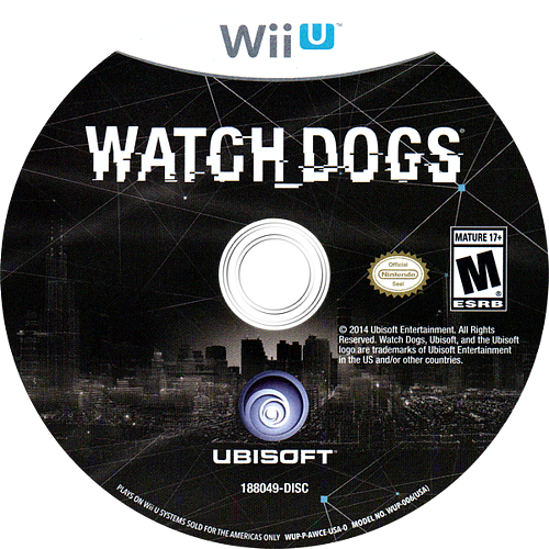 Watch Dogs - Wii U, Condition: Disc Only
