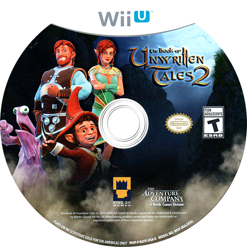 The Book of Unwritten Tales 2 - Wii U, Condition: Disc Only