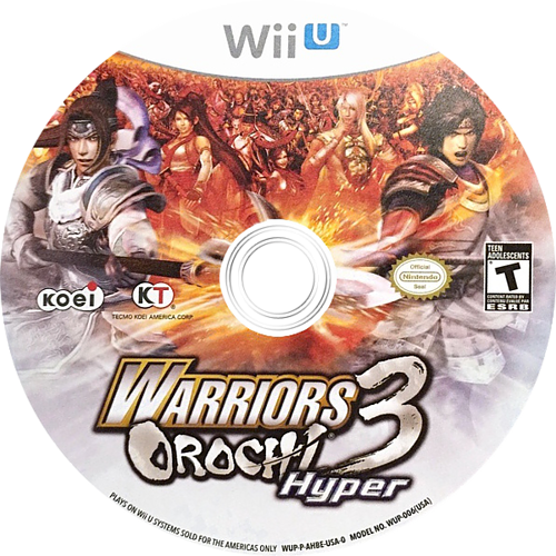Warriors Orochi 3 Hyper - Wii U, Condition: Disc Only