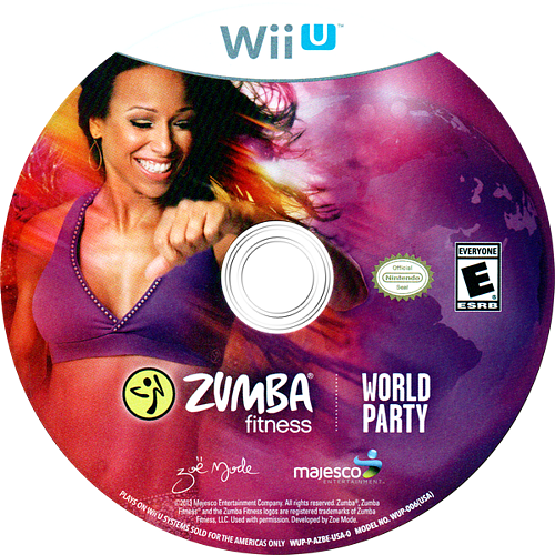 Zumba Fitness World Party - Wii U, Condition: Disc Only