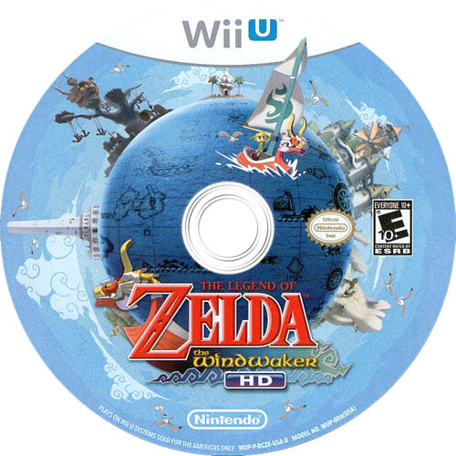 Zelda Wind Waker HD - Wii U, Condition: Disc Only