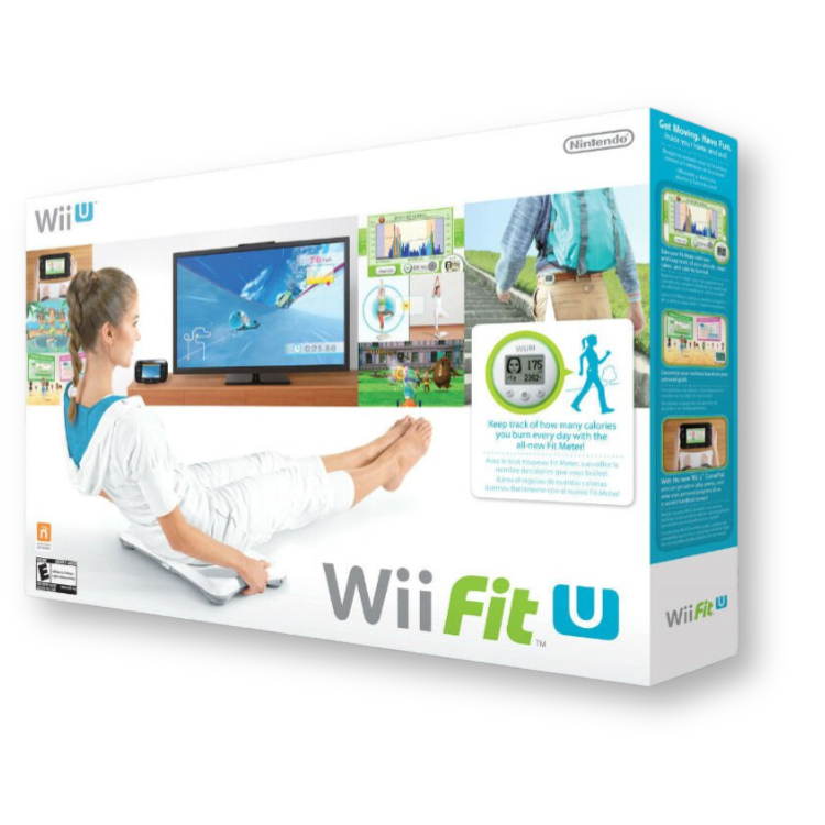 Wii Fit U with Balance Board and Fit Meter - Wii U