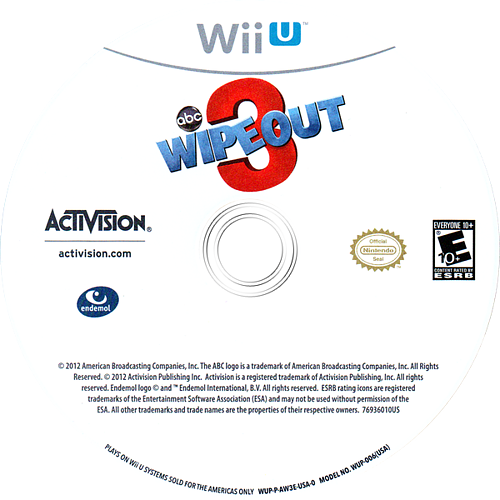 Wipeout 3 - Wii U, Condition: Disc Only