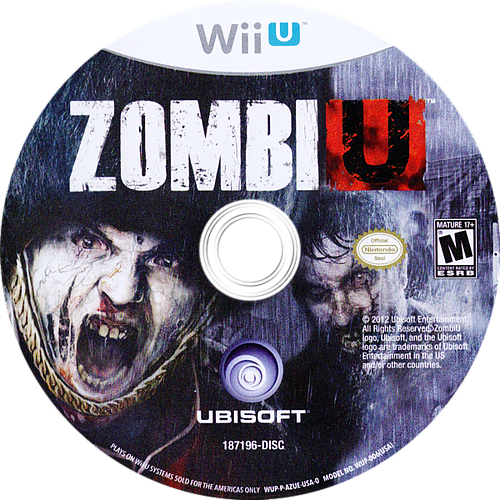 ZombiU - Wii U, Condition: Disc Only