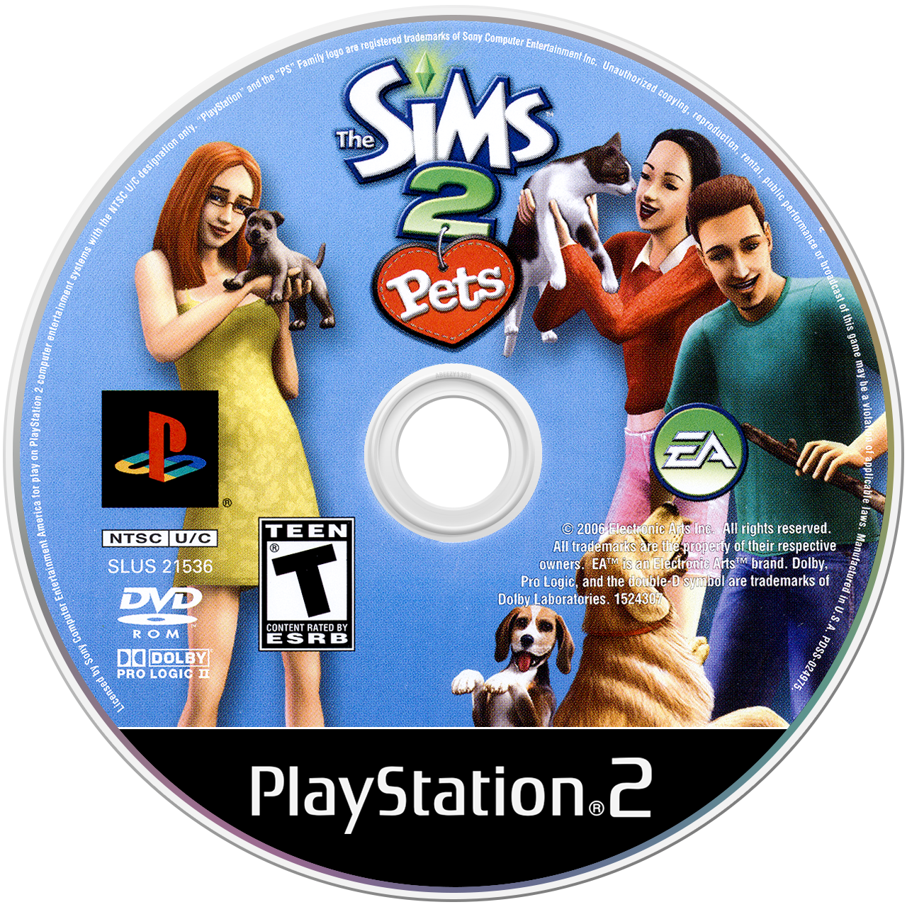The Sims 2: Pets [Greatest Hits] - PS2